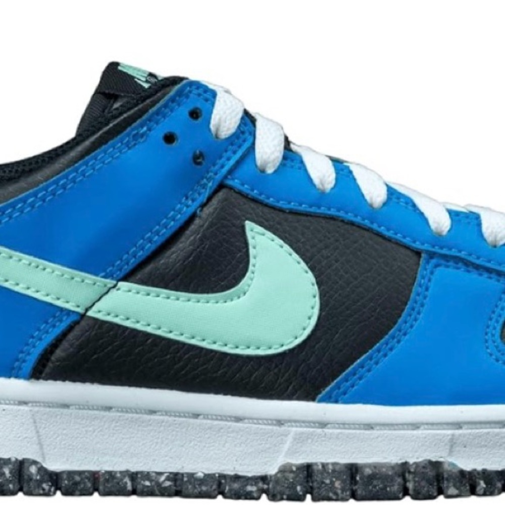 Nike Kids Sneakers in Blue, Black, and Mint